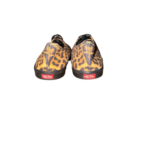 Vans Cheetah Print Lace Up Sneakers Men Size 6.5 - Picture 5 of 8